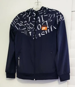 Nike Big Boys Sportwear Windrunner Hooded Jacket Black Sz M - NWT - Picture 1 of 1