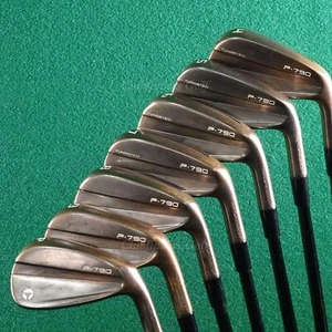 TaylorMade P-790 2023 Aged Copper 4-PW Iron Set KBS Tour Steel Extra Stiff - Picture 1 of 6