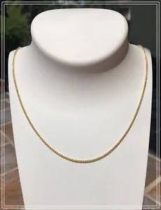 Goldkette - Trend-Halskette verstellbar - Silber 925 vergoldet - 70 cm - Bild 1 von 2