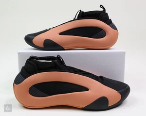 Adidas Harden Vol. 8 Sculpt Orange Black Shoes Men's Size 9.5 (IE2694) - Picture 1 of 6