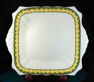 Plant Tuscan China Art Deco 9 Inch Cake Plate - Pattern No. 5512A - Circa 1936 - Picture 1 of 1