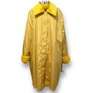 TERRY LEWIS Yellow 3-in-1 Convertible Coat / Jacket Size 1X NEW WITH TAGS - Picture 1 of 20