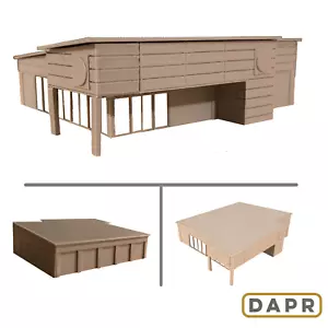 DAPR -N Gauge Model Railway Scenery Building Kit- Lidl / Aldi Supermarket Store - Picture 1 of 6
