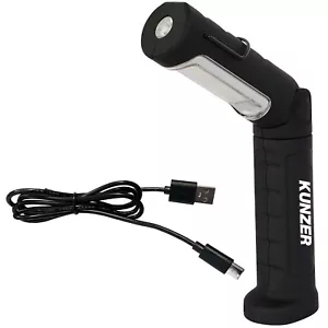 Kunzer Arbeitsleuchte PL-023.2 schwarz COB LED Stableuchte Werkstattlampe Li-Ion - Bild 1 von 4