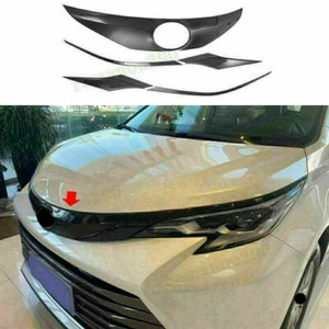 5P For Toyota Sienna 2021-2025 Front Grille Grilles Moulding Cover Eyebrow Trim - Bild 1 von 6