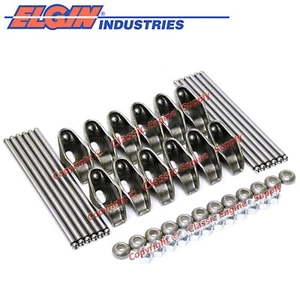 New Rocker Arm & Push-Rod Set 1978-1986 Chevy V6 200 229 262 3.3L 3.8L 4.3L - Foto 1 di 5