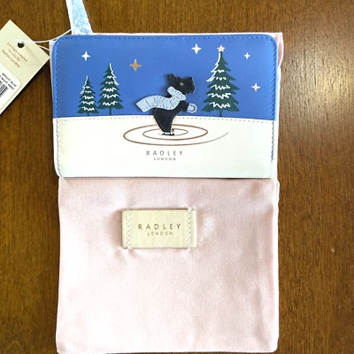 Cartera plegable de cuero Radley London Skate The Night Away Foto 1 de 4