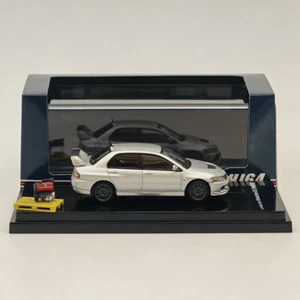 Hobby Japan 1/64 Mitsubishi Lancer GSR Evolution IX MR HJ647054S Silver Diecast - Foto 1 di 7