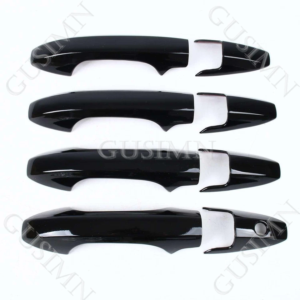 10pcs Cubierta de manija de puerta negra brillante para Honda CR-V CRV Acura 07-13 MDX 04-08 TSX Foto 1 de 1