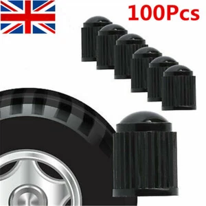 100x Car Wheel Tyre Tire Valve Stems Air Dust Cover Screw Caps Car Accessories. - Picture 1 of 13