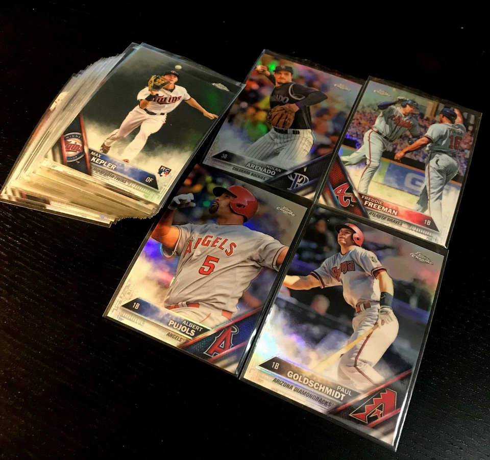 2016 Topps Chrome REFRACTORS Parallels - Take Your Pick - Complete Your Set! - Image 1 of 1