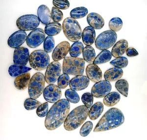 Lotti cabochon cabochon corallo fossile naturale di alta qualità - pietra preziosa cabochon sciolta 71763 - Foto 1 di 11
