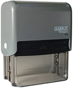 Individueller Name/Logo Selbstfärbender Stempel P14 - Selbstfärbender Nachrichtenstempel 1-1/2 Zoll x 3 Zoll - Bild 1 von 1