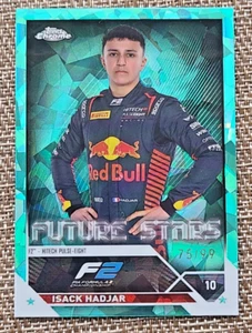 2023 Topps Chrome Sapphire Aqua /99 Formula 1 - F2 Isack Hadjar F1 Rookie RC - Picture 1 of 2