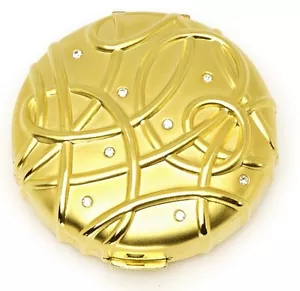 Estee Lauder Solid Perfume Powder Compact - "Friends Forever" Mint Condition - Picture 1 of 1