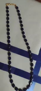 Vintage Napier Necklace - Navy Bead - Picture 1 of 3