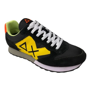 SCARPE SNEAKERS UOMO SUN68 JAKI Z31112 CPZ31112 PELLE 11 NERO ORIGINALE PE - Imagen 1 de 6