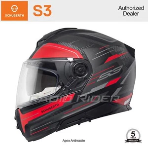NUEVO Casco integral para motocicleta Schuberth S3 | Apex Antracita | M | Envío gratuito - Imagen 1 de 4
