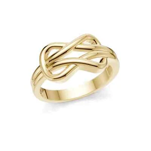 Eleganter Verschlungener Knoten-Ring (Gelb-, Weiß-, Roségold) 8K/14K/18K PARGOLD - Bild 1 von 18