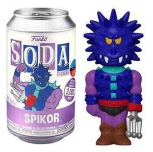 Soda de vinilo Funko exclusivo de Masters of the Universe Spikor (lata abierta) - Imagen 1 de 2
