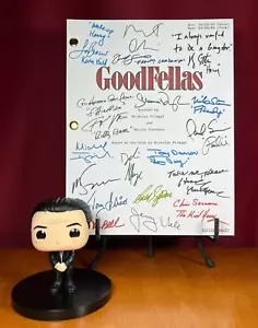 GoodFellas Skript signiert - Autogramm Reprints - Robert De Niro - GoodFellas Film - Bild 1 von 8