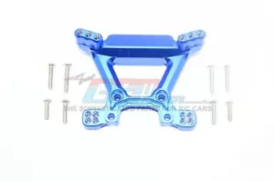 TORRE DE CHOQUE FRONTAL DE ALUMINIO GPM RUS4028 6739 PARA TRAXXAS 1/10 RUSTLER 4X4 VXL 67076 - Imagen 1 de 9