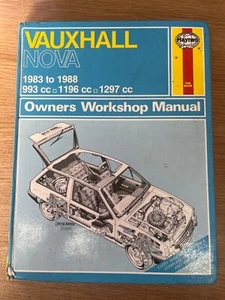 vaxhall nova workshop manual - Picture 1 of 2