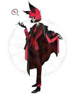 12CM Hazbin Hotel Alastor Acrylic Stand Figure Desktop Decor Collection Gifts - Picture 1 of 1
