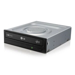 LG GH24NSC0B DVDRW 24X SATA without software Black Bare - Picture 1 of 2