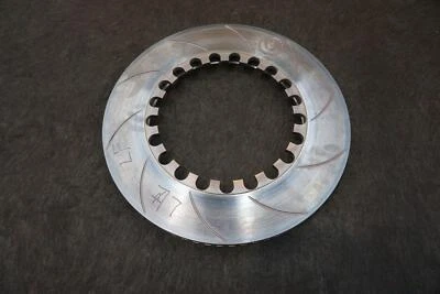 Rotor de disco de freno delantero izquierdo Brembo ranurado Audi R8 GT4 4S 2016-18 *Nota Foto 1 de 4