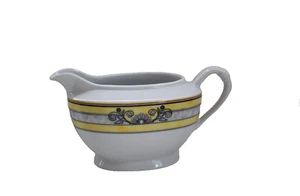 Tirschenreuth fábrica de porcelana Bavaria Dipolmat ramo amarillo gris salsa, salsas - Imagen 1 de 5