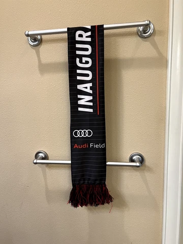 DC United Audi Field Inaugural Season Ticket Member Scarf Cover