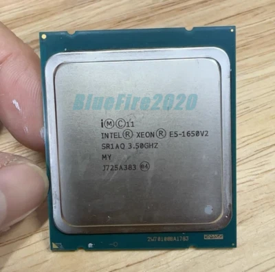 Intel Xeon E5-1650 V2 CPU Processor 3.5 GHz 6-Core LGA2011 SR1AQ 12MB E5-1650 V2 - Image 1 of 4