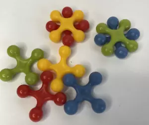 Set of 8 Cranium Cadoo Replacement Game Token Pieces (2 of Each Color) - Picture 1 of 1