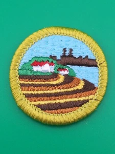 Type H Soil & Water Conservation Merit Badge Patch BSA Boy Scouts Of America NEW - Picture 1 of 2