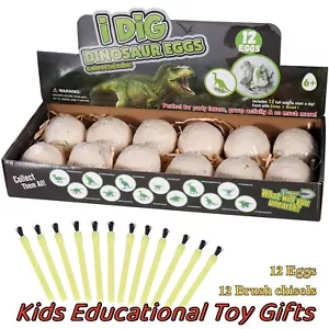 Dinosaur Eggs Dig Kit Dig up Dinosaur Fossil Discovery Toys Kids Xmas Gifts - Picture 1 of 13