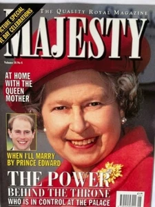 MAJESTY VOL 16 #6 - JUNI 1995 - ZU HAUSE MIT DER KÖNIGIN MUTTER - Bild 1 von 1