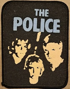 The Police 1980s woven sew on patch - Picture 1 of 2
