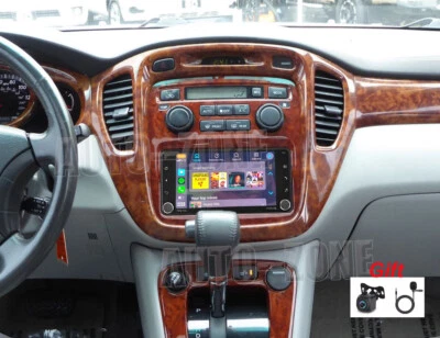 4+64G For 2001-2007 Toyota Highlander Radio Stereo Apple CarPlay Android 13 Auto Foto 1 de 4