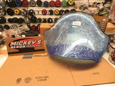 OEM YAMAHA VENTURE VMAX 600 700 PARABRISAS BLOQUE DE VIENTO DEFLECTOR AZUL MEDIO Foto 1 de 4