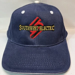 Southwest Electric Navy Blue Strapback Adjustable Hat - Picture 1 of 8