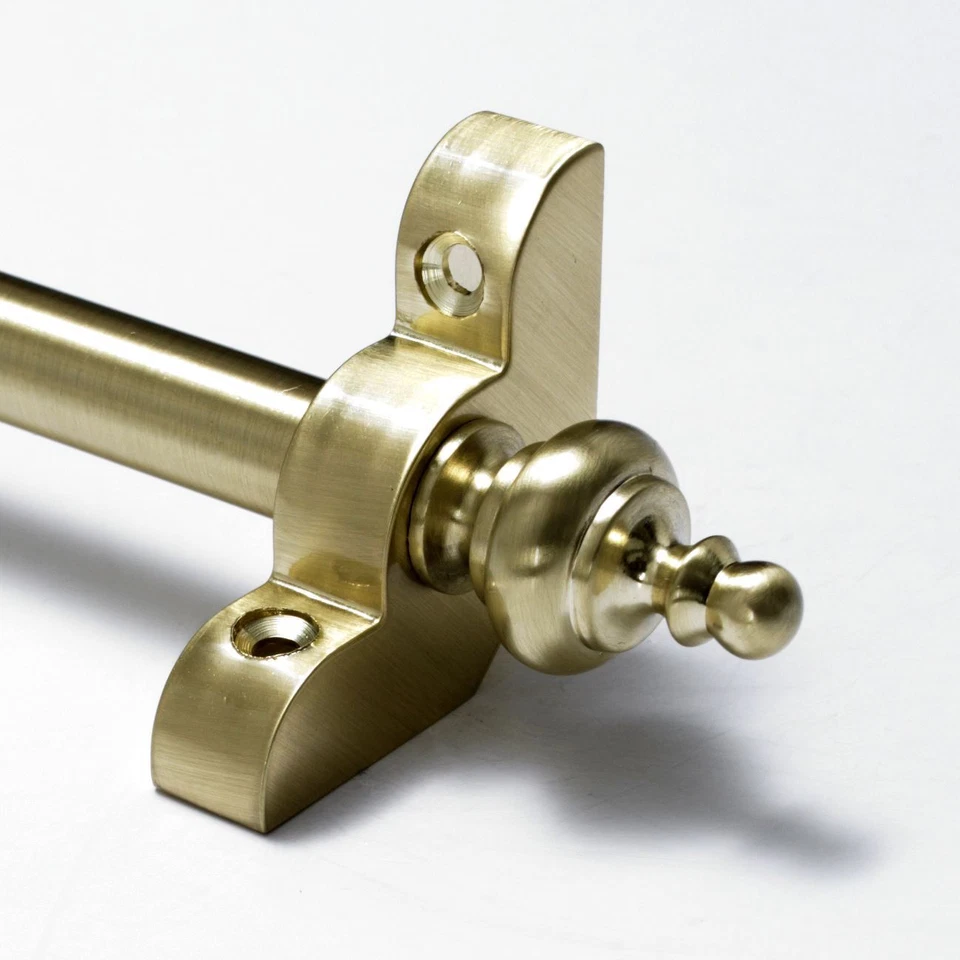 13 varillas de escalera de latón satinado - 1/2"" x 28,5"" - rango premium - acabado urna Foto 1 de 1