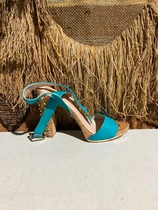 Tacón de 5" Vince Camuto vc-altman2 torquesa tachonado (Talla-10M) - Imagen 1 de 8