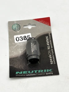 (3) Two Genuine NEUTRIK NL4MMX Female 2 & 4 Pin Coupler Female Lockable Adapter - Picture 1 of 6