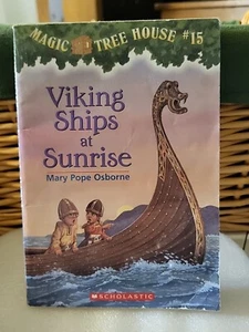 Magic Tree House #15 Viking Ships at Sunrise by Mary Pope Osborne paperback - Picture 1 of 2