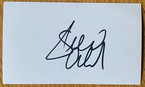 Steven Fletcher signierte Karteikarte Sheff Weed, Hibs & Sunderland Legende AFTAL COA - Bild 1 von 1