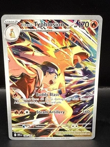 Juego de cartas coleccionables Pokémon Ethan's Typhlosion Destined Rivals ilustración carta rara 190/182 A - Imagen 1 de 5