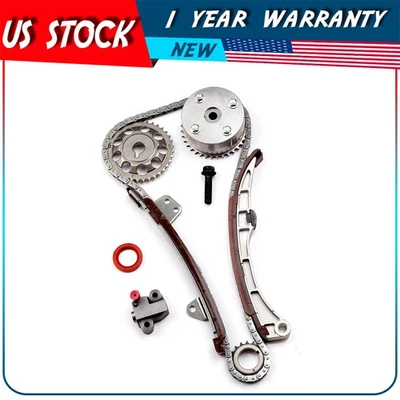 Kit de cadena de distribución + ajustador VVT-i para Toyota Yaris Echo xA 2004-2012 1,5 L 1NZFE Foto 1 de 4