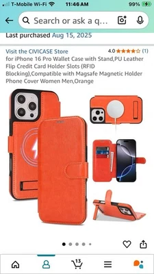 Funda iphone 16 pro con soporte  Foto 1 de 2