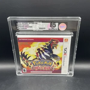 Pokémon Omega Ruby Nintendo 3DS Game VGA Graded Sealed Near Mint Uncirculated 85 - Picture 1 of 6